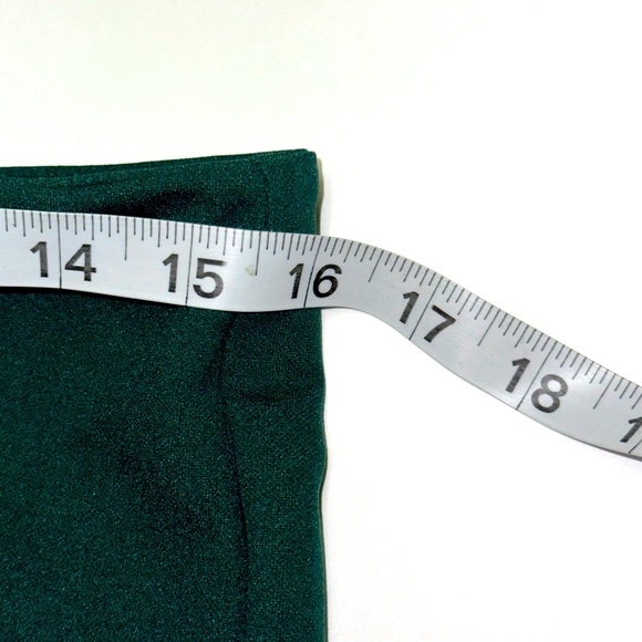 Green high waist booty shorts - hot pants 70s hippie - Shein size women’s Large - Picture 5 of 9